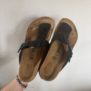 Birkenstock Black Gizeh Sandals EU 42 Women’s 11-11.5